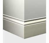 Tarkett Millwork Inflection Wall Base 5 1/4 inch 8 feet Icicle