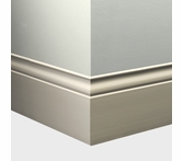 Tarkett Millwork Inflection Wall Base 5 1/4 inch 8 feet Pearl