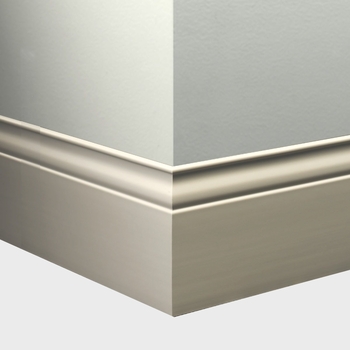 Tarkett Millwork Inflection Wall Base 5 1/4 inch 8 feet Pearl
