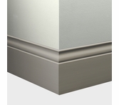 Tarkett Millwork Inflection Wall Base 5 1/4 inch 8 feet Pebble