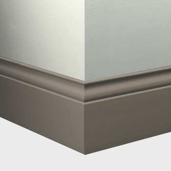 Tarkett Millwork Inflection Wall Base 5 1/4 inch 8 feet Toast