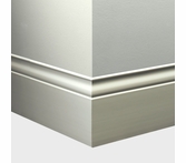 Tarkett Millwork Inflection Wall Base 5 1/4 inch 8 feet White