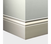 Tarkett Millwork Inflection Wall Base 5 1/4 inch 8 feet White Sand