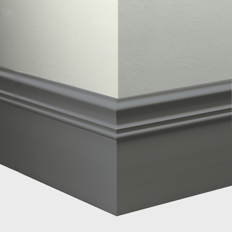 Tarkett Millwork Monarch Bedrock 6 inch 8 feet