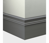 Tarkett Millwork Monarch Bedrock 6 inch 8 feet
