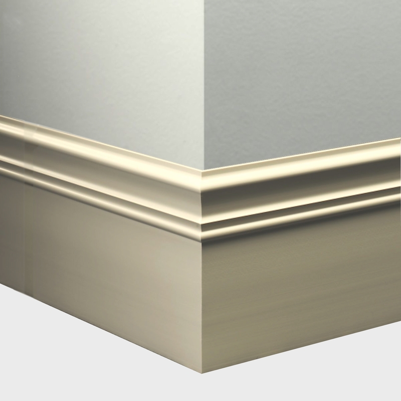 Tarkett Millwork Monarch Bone White 6" X 8'