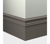 Tarkett Millwork Monarch Brown 6 inch 8 feet
