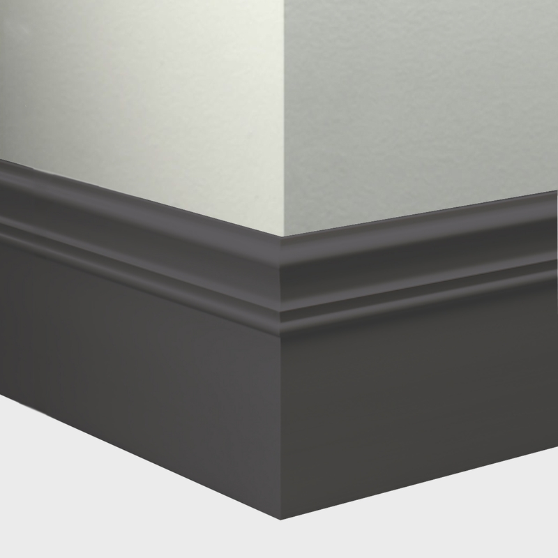Tarkett Millwork Monarch Burnt Umber 6 inch 8 feet