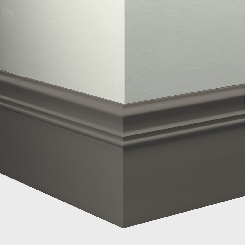 Tarkett Millwork Monarch Fudge 6 inch 8 feet