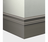 Tarkett Millwork Monarch Grey 6 inch 8 feet