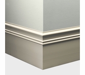 Tarkett Millwork Monarch Grey Haze 6 inch 8 feet