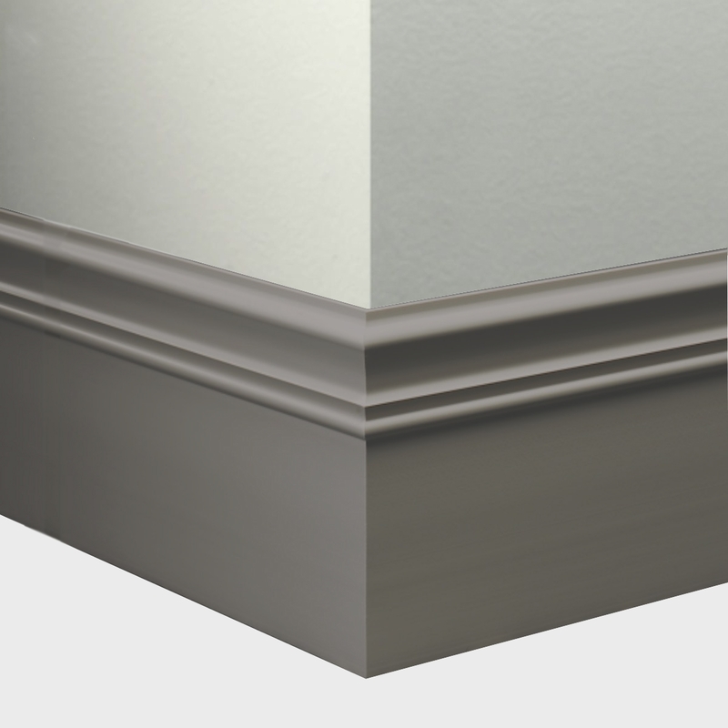 Tarkett Millwork Monarch Mink 6 inch 8 feet