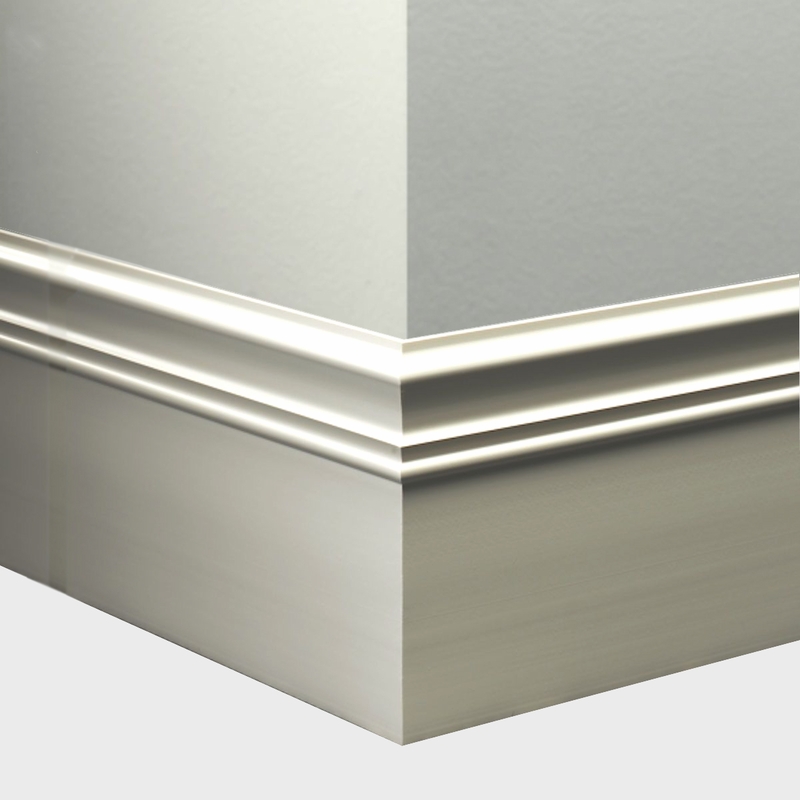 Tarkett Millwork Monarch Mist 6 inch 8 feet