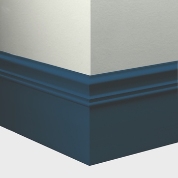 Tarkett Millwork Monarch Navy Blue 6 inch 8 feet
