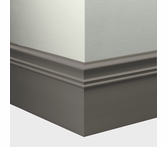Tarkett Millwork Monarch Peppercorn 6 inch 8 feet