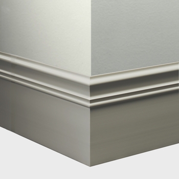 Tarkett Millwork Monarch Silver Grey 6 inch 8 feet