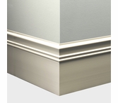 Tarkett Millwork Monarch Snow White 6 inch 8 feet