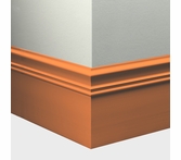 Tarkett Millwork Monarch Tangerine Tango 6" X 8'