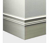 Tarkett Millwork Monarch White 6 inch 8 feet