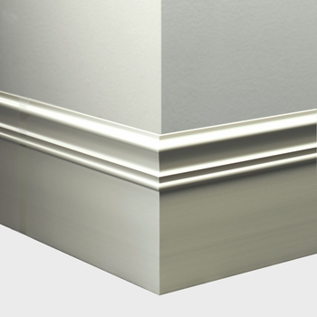 Tarkett Millwork Monarch White 6 inch 8 feet