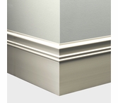 Tarkett Millwork Monarch White Sand 6 inch 8 feet