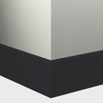 Tarkett Millwork Reveal Black 6 inch 8 feet