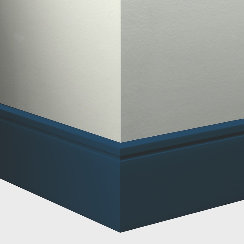 Tarkett Millwork Reveal Navy Blue 4 1/4 inch 8 feet