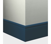 Tarkett Millwork Reveal Navy Blue 6 inch 8 feet