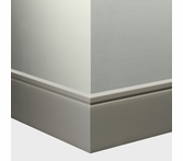 Tarkett Millwork Reveal Silver Grey 4 1/4 inch 8 feet
