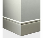 Tarkett Millwork Reveal White 4 1/4 inch 8 feet