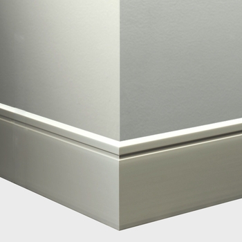 Tarkett Millwork Reveal White 6 inch 8 feet