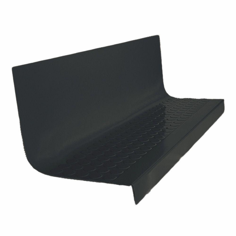 Tarkett Raised Round angle fit Rubber Stair Tread with Riser