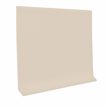 Tarkett Rubber Wall Base Antique White 1/8 inch 4 inch 120 feet