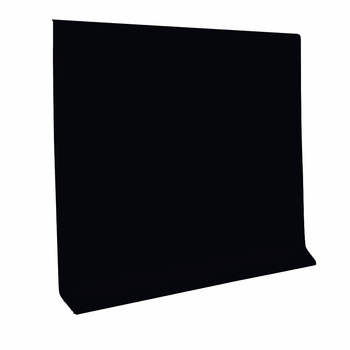 Tarkett Rubber Wall Base Black 1/8 inch 4 inch 120 feet