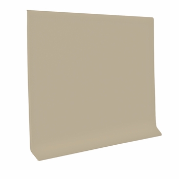 Tarkett Rubber Wall Base Clay 1/8 inch 4 inch 120 feet
