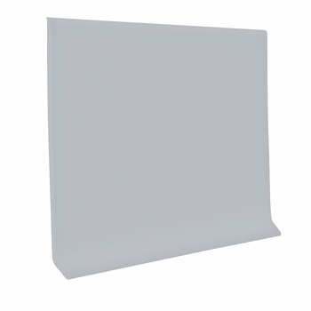 Tarkett Rubber Wall Base Platinum 1/8 inch 4 inch 120 feet