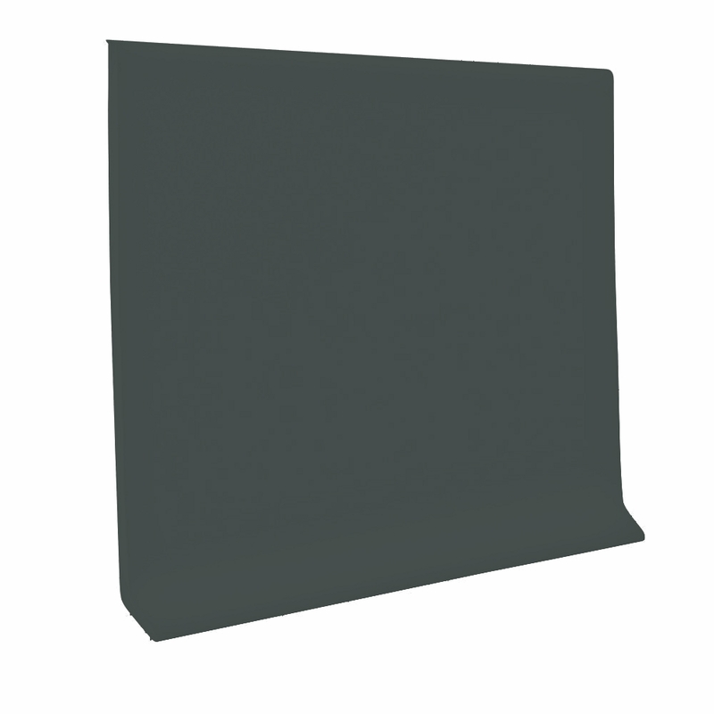 Tarkett Rubber Wall Base Thunder 1/8 inch 6 inch 100 feet