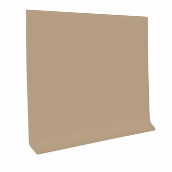 Tarkett Rubber Wall Base Wicker 1/8 inch 4 inch 120 feet