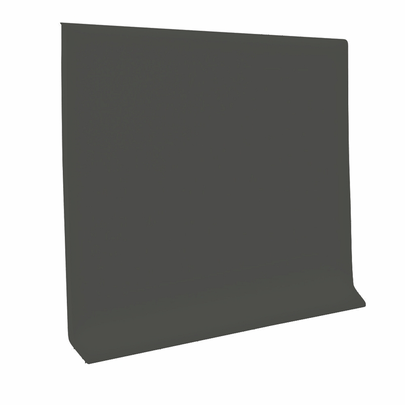 Tarkett Vinyl Wall Base Charcoal 1/8 inch 4 inch 120 feet