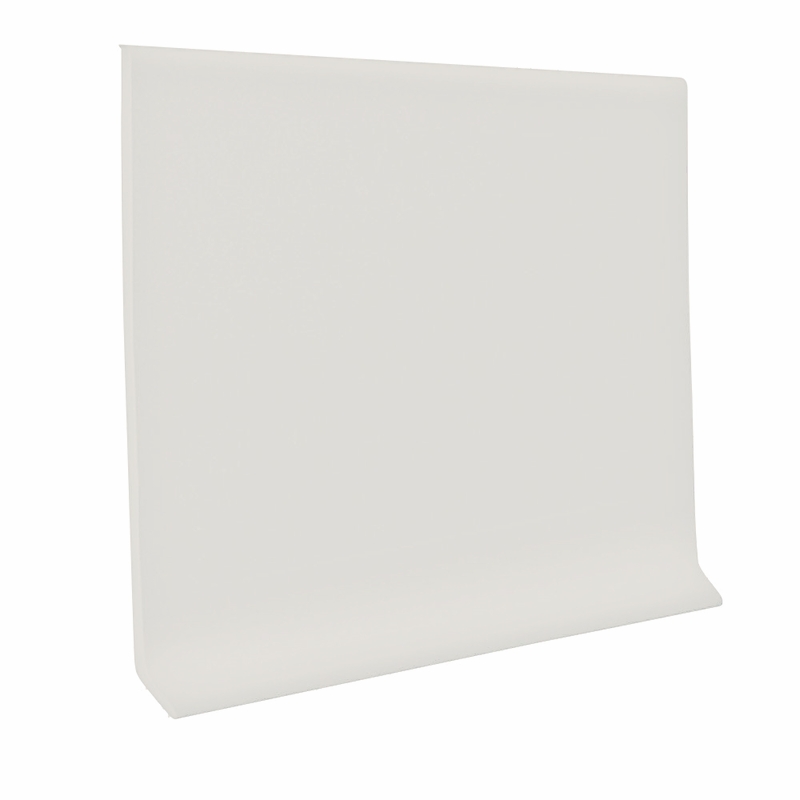 Tarkett Vinyl Wall Base Snowbound .080 x 6 x100