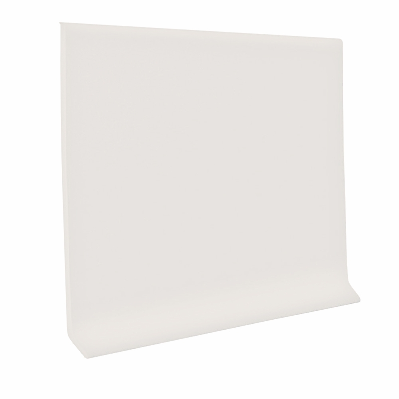 Tarkett Vinyl Wall Base White Sand .080