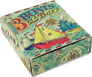 Authentic Models for Kids Three Boats in a Box Kit