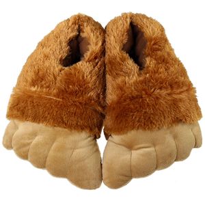 Wishpets Youth/Adult Sasquatch Big Foot Slippers - Large