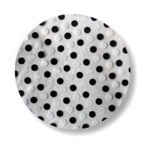 Ore Living Goods Black & White Mini Dot Shower Cap