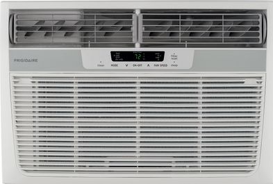 DISCONTINUED- Frigidaire FFRH0822Q1 8,000 BTU Room Air Conditioner with 7,000 BTU Heat Pump, 9.8 EER, R-410A Refrigerant, 1.5 Pts/Hr Dehumidification, Energy Saver Mode and Remote Control DISCONTINUED- Frigidaire FFRH0822Q1 8,000 BTU Room Air Conditioner with 7,000 BTU Heat Pump, 9.8 EER, R-410A Refrigerant, 1.5 Pts/Hr Dehumidification, Energy Saver Mode and Remote Control