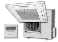 Friedrich C24YF 22,200 BTU 230/208V 15.0 SEER Single Zone Ductless Mini Split System Heat Pump Ceiling Cassette ((MC24Y3F Indoor /MR24UY3F Outdoor)