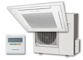 Friedrich C24YF 22,200 BTU 230/208V 15.0 SEER Single Zone Ductless Mini Split System Heat Pump Ceiling Cassette ((MC24Y3F Indoor /MR24UY3F Outdoor)