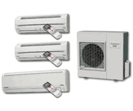 Friedrich M33TYF 33000 BTU 230/208V 15.0 SEER Three Zone Heat Pump Ductless Mini Split System
