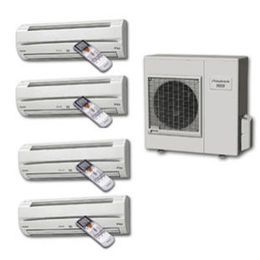 Friedrich M36QYF 35200 BTU 230/208V 15.0 SEER Four Zone Heat Pump Ductless Mini Split System Friedrich M36QYF 35200 BTU 230/208V 15.0 SEER Four Zone Heat Pump Ductless Mini Split System
