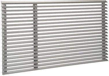 Friedrich Uni-Fit UXAA Outdoor Architectural Louver - Clear Anodized